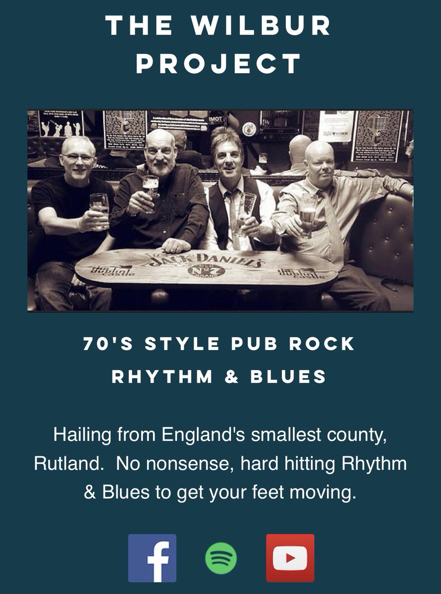 We’re off to <a href="/yorkbluesfest/">York Blues Festival</a> <a href="/TheCrescentYork/">TheCrescentYork</a> on Saturday 24th July and we’re very much looking forward to playing live again Our last gig was March ‘20 when we supported the Brilliant <a href="/bigboybloater/">Big Boy Bloater</a> This is our bio on York Blues website We won’t argue with that #yorkblues2021