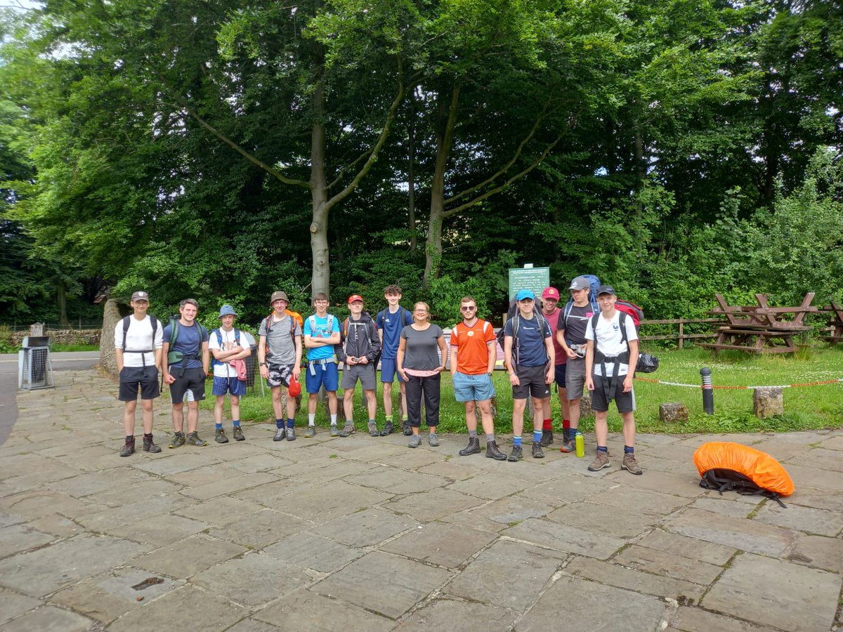 DofEcmcnet's tweet photo. Silver Expedition ✅ 
Last day of Gold tomorrow! 
@MarpleSFC  @CheadleCollege  @DofEGMTeam https://t.co/dWc2q2WeuP