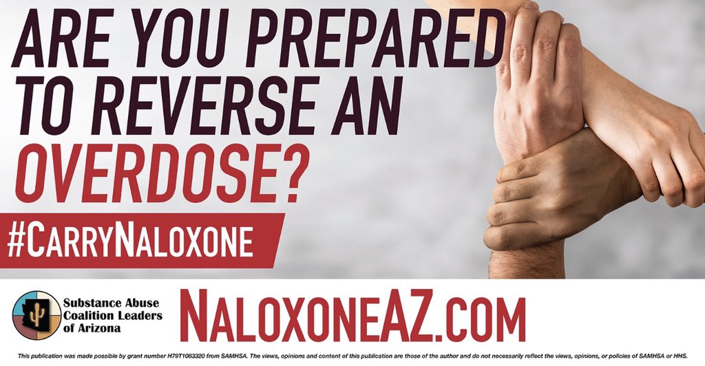 Do you carry Naloxone? Naloxone combats opioid overdoses by attaching to opioid receptors and blocking the effects of the opioids in the person’s system. Even if you don’t think you need to have Naloxone, you never know when it might be time to save a life. #CarryNaloxone
