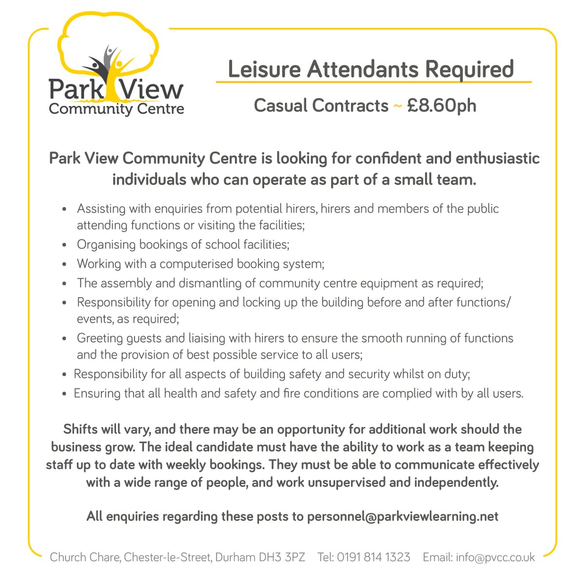 Park View Community Centre tweet media