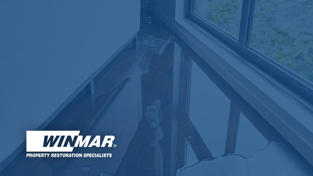 Flooding, sewer backups, burst pipes, and appliance water lines, are some of the most common forms of property damage. 

If you do have water damage, it important to have it treated immediately. Contact your local WINMAR® office.

winmar.ca/services/ 

#winmar