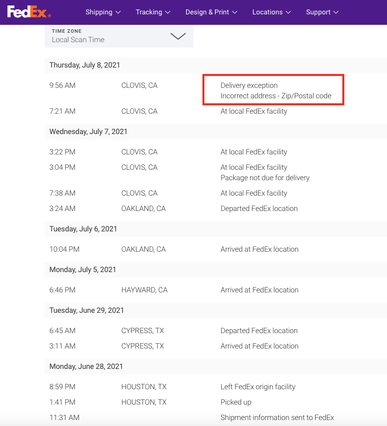 dhruvkh's tweet photo. How reliable is shipping?@Verizon shipped me a SIM card via @FedEx. FedEx "attempted" delivery.Claimed it was refused by recipient (it wasn't).No reason from Customer Support till date.Then they attempted to return the package and that failed too! VZW SIM card floating out there! https://t.co/nqyPHjI8Lb