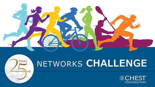 CHESTCritCare's tweet photo. The #NetWorksChallenge started this week. We need all #CHESTCritCare Network members on deck to push us into the lead! Chance to win prizes while raising funds for the wonderful @CHESTFoundation.
Learn more here: https://t.co/h0yaHYGwb2
#CHESTFoundation25
@accpchest https://t.co/J4oMuMbLij