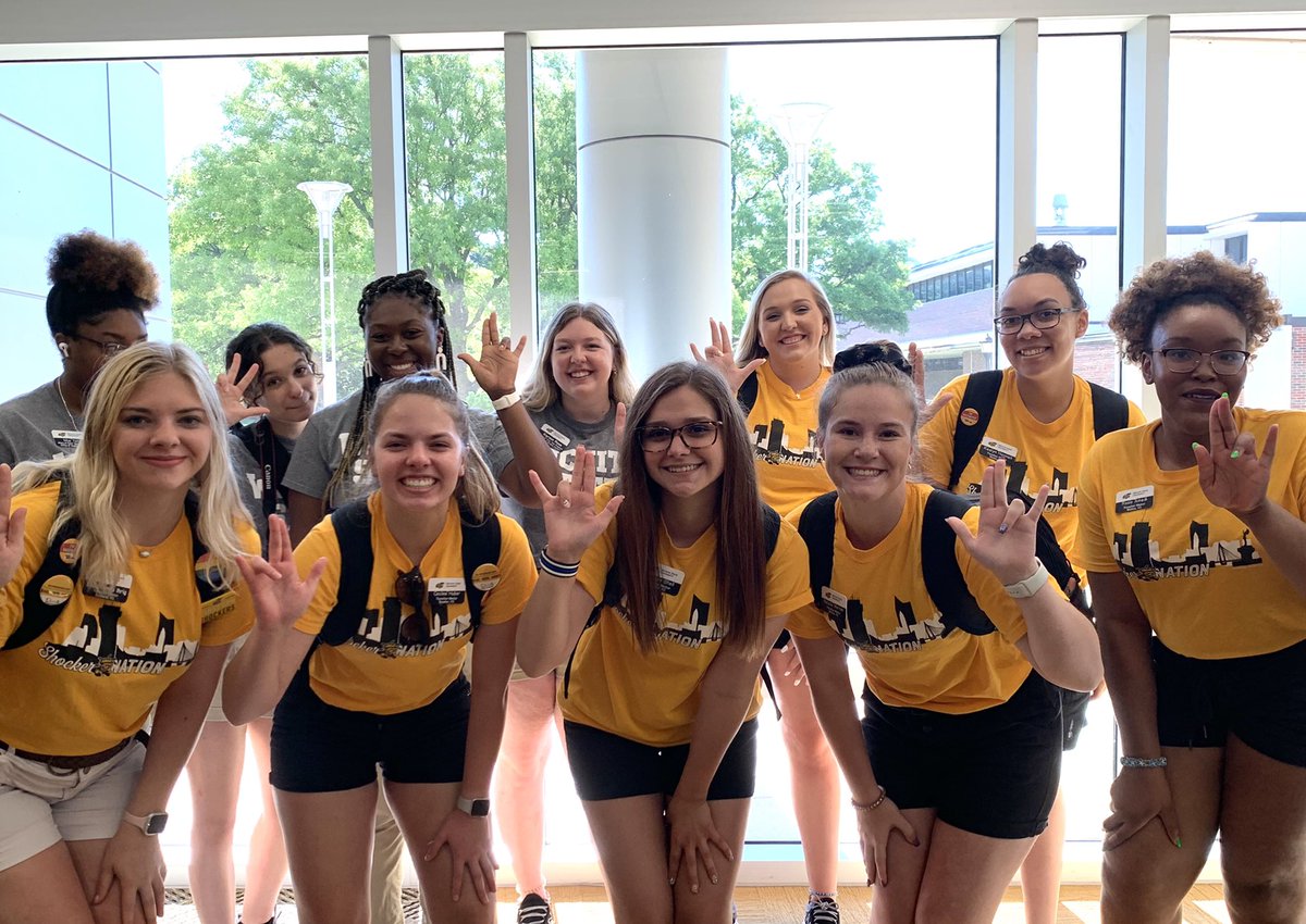 Welcome <a href="/newSHOCKS/">First-Year Programs</a> to <a href="/WichitaState/">Wichita State</a>! We hope you are having a great day! 💛🖤💛