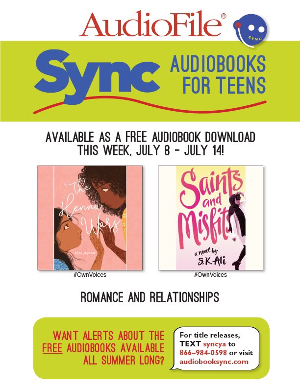 JTCentralLib's tweet image. This week&apos;s theme is “Romance, Relationships, and Reconsidered Assumptions&quot;. You can download these two FREE audiobooks today through next Wednesday from @audiobookSYNC and they&apos;re yours to keep for life! #audiobooksync #audiobooksync2021