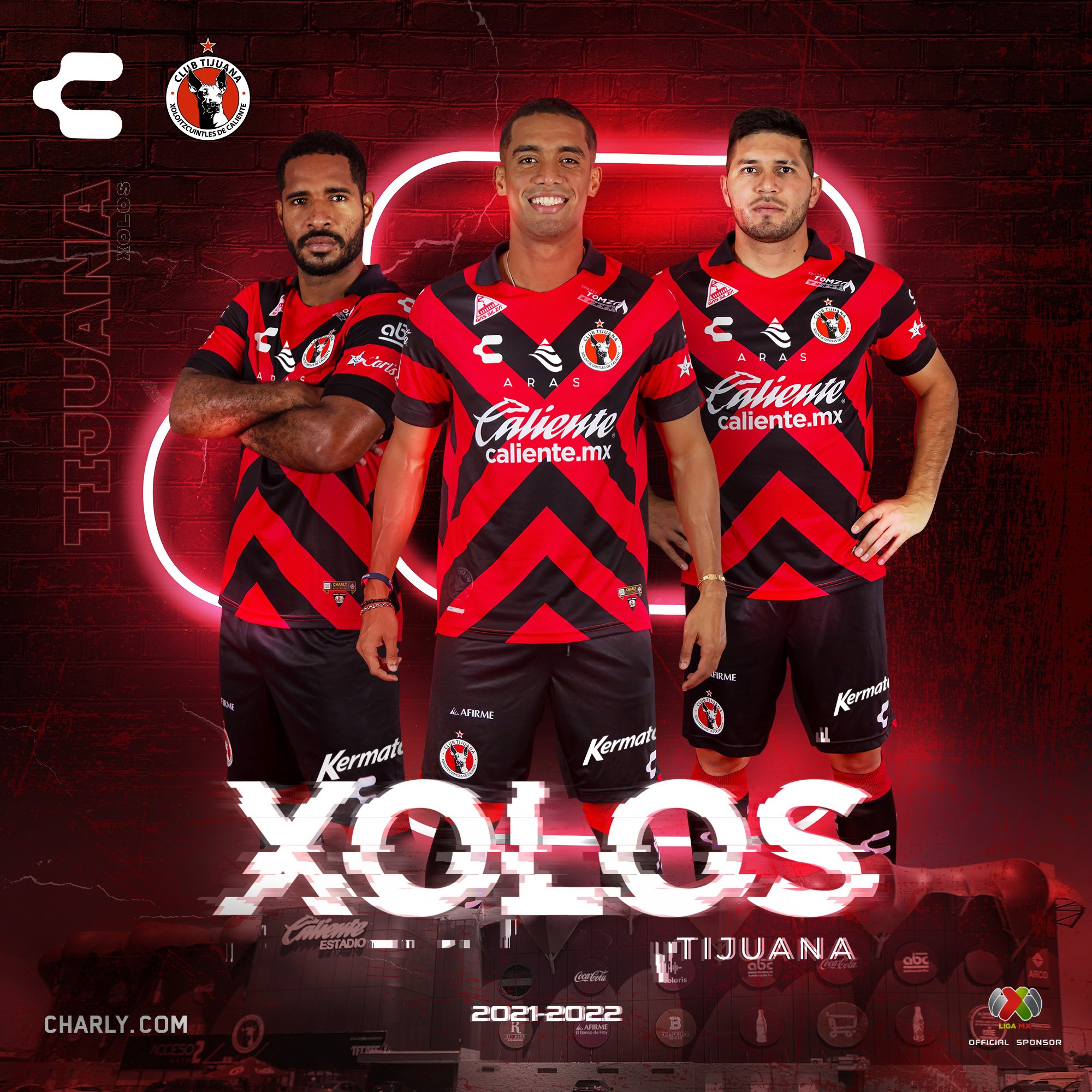 Liga MX Xolos de Tijuana presento su nuevo uniforme para la temporada 2021 22 de la Liga MX