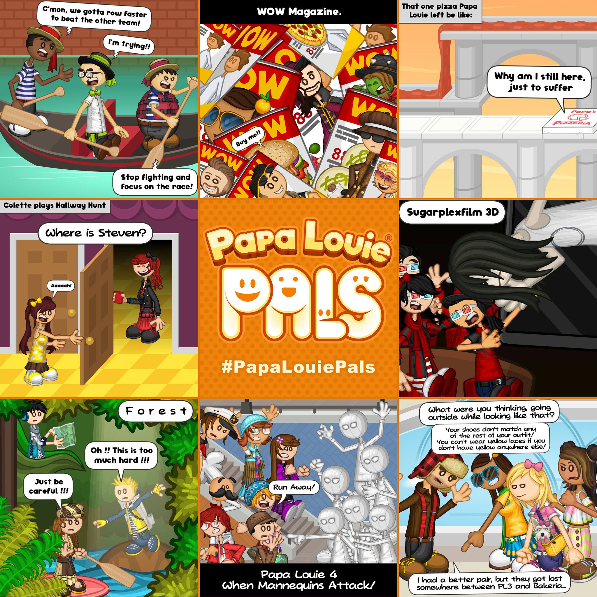 Papa Louie Pals: Fan Scenes! - Flipline Studios