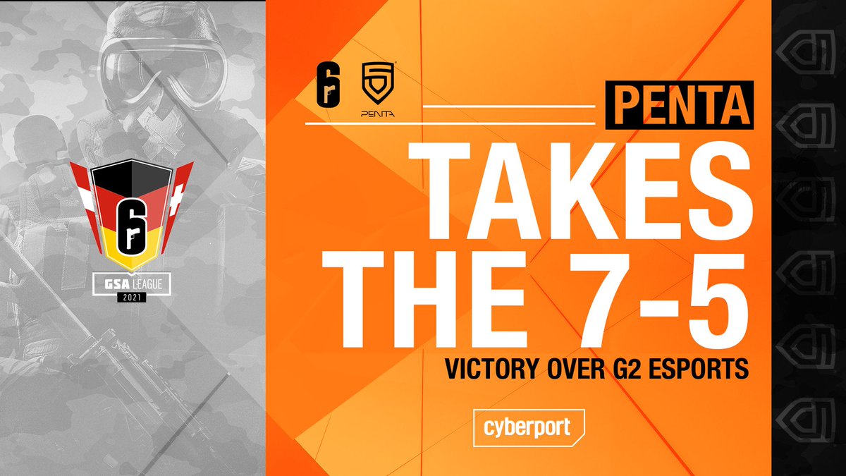 PENTA (@penta_sports) on Twitter photo And we've done it!!!💪
Our boys raise up to the occasion on Clubhouse and take revenge in our rematch with <a href="/G2esports/">G2 Esports</a> in #R6GSA.
Well played team!
#ThisIsPENTA And we've done it!!!💪
Our boys raise up to the occasion on Clubhouse and take revenge in our rematch with <a href="/G2esports/">G2 Esports</a> in #R6GSA.
Well played team!
#ThisIsPENTA