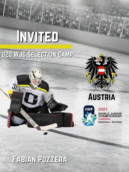 Utah Outliers Hockey (@utahoutliers) on Twitter photo Congratulations to Outliers goaltender Fabian Pozzera <a href="/PozzeraFabian/">Fabian Pozzera</a> on being Invited to team Austria’s U-20 World Junior Selection Camp. What a great honor for Fabian! 💪🔥🙌🇦🇹🏒🥅 Congratulations to Outliers goaltender Fabian Pozzera <a href="/PozzeraFabian/">Fabian Pozzera</a> on being Invited to team Austria’s U-20 World Junior Selection Camp. What a great honor for Fabian! 💪🔥🙌🇦🇹🏒🥅