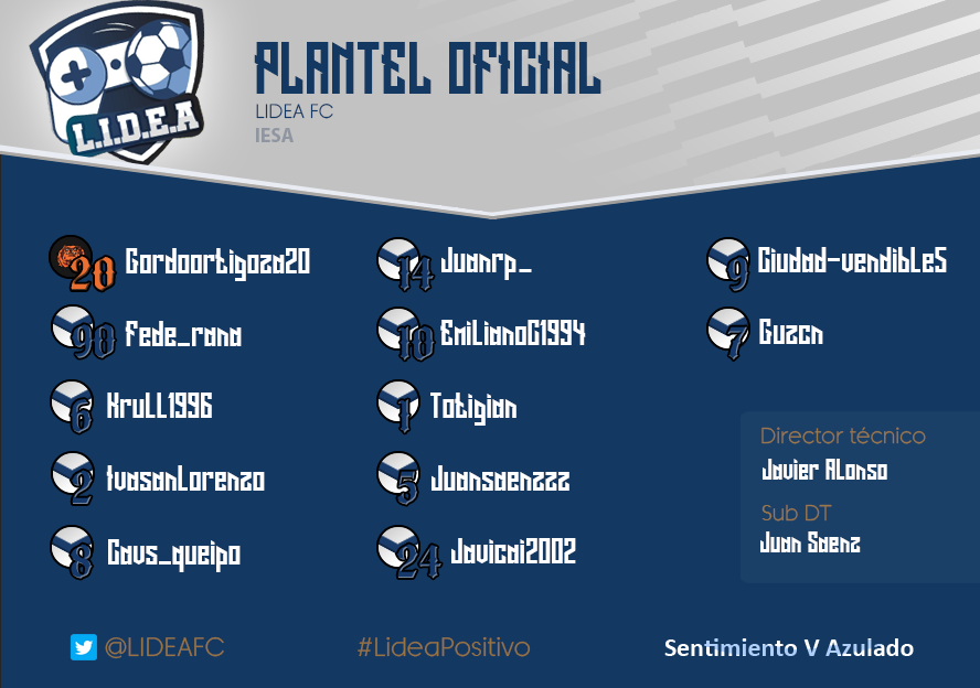 Hoy arranca el sueño de volver. Les presentamos a los soldados que defenderán nuestros colores esta temporada. #LideaTeAmo #LideaPositivo