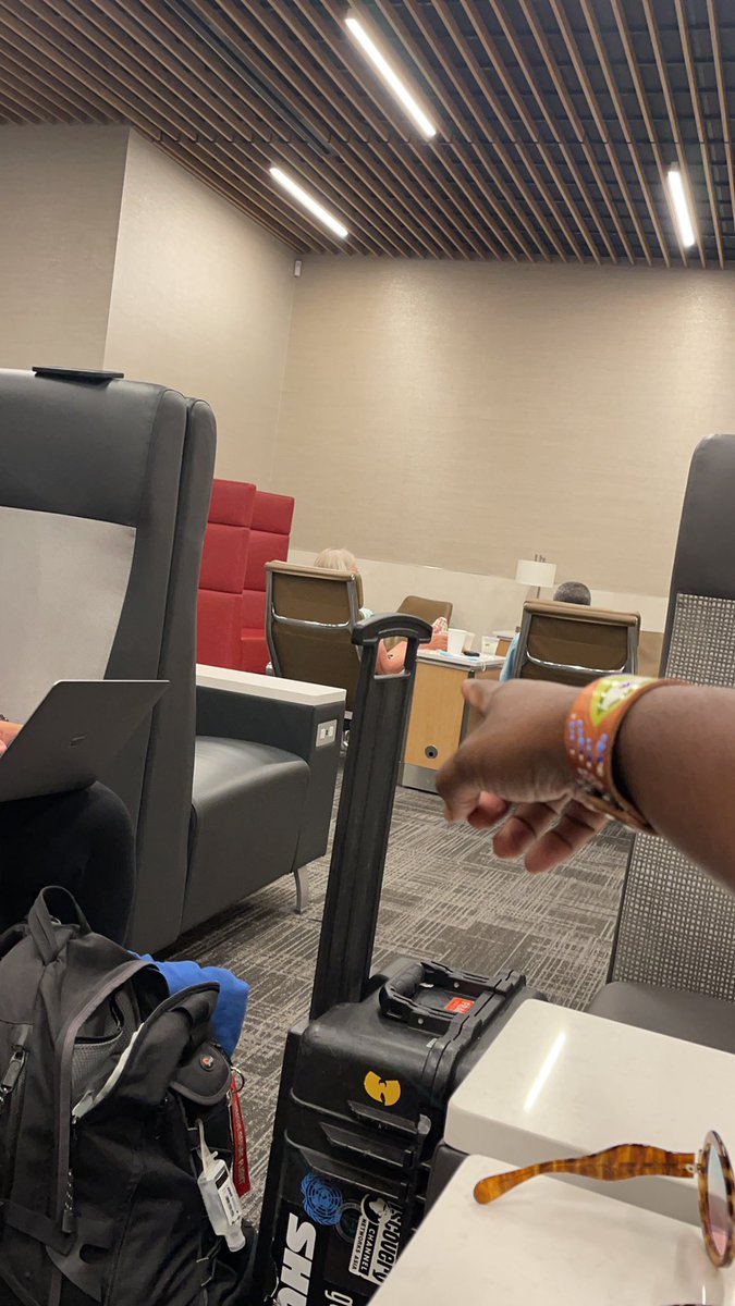 questlove's tweet photo. Listening to the most racist anti critical race theory discussion In a waiting room at airport w two people that literally don’t know I’m in the room with them. I use to say “nothing’s shocking” but god damn. https://t.co/tBJTQcB4Cv