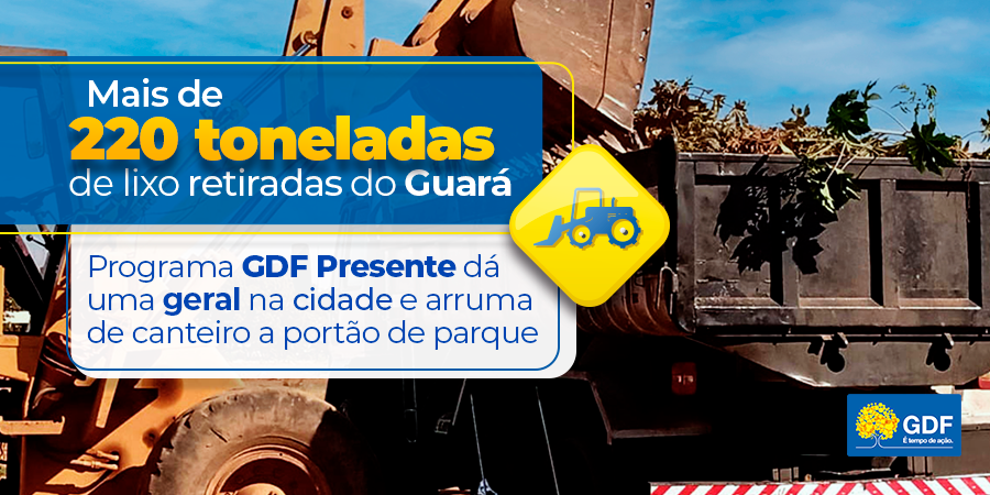 Gov_DF's tweet photo. Alô, galera do Guará I e II e do Setor Lúcio Costa! 👀🚚
A última semana foi de muito trabalho e limpeza na sua região
✅223 toneladas de entulhos e inservíveis retirados das ruas
✅Manutenção de hortas, roçagem e o tradicional tapa-buracos
#GDFPresente https://t.co/nRuaPQbVvj