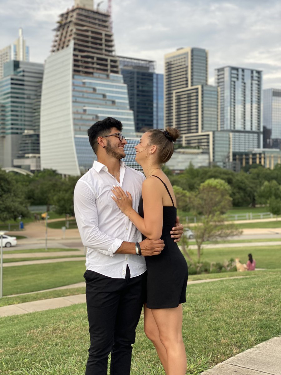 Got the man, got the ring, got the date, ready for a party?!?! August 13, 2022 💍🤍 #savethedate