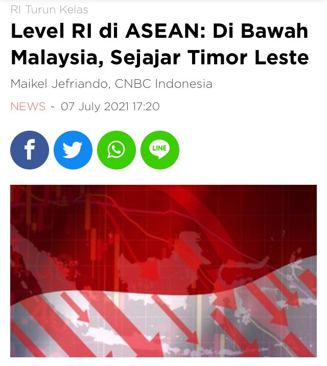 Horeeee... Indonesia akhirnya selevel dg Timor Leste... 
Rezim sebelumnya ngapain aja?