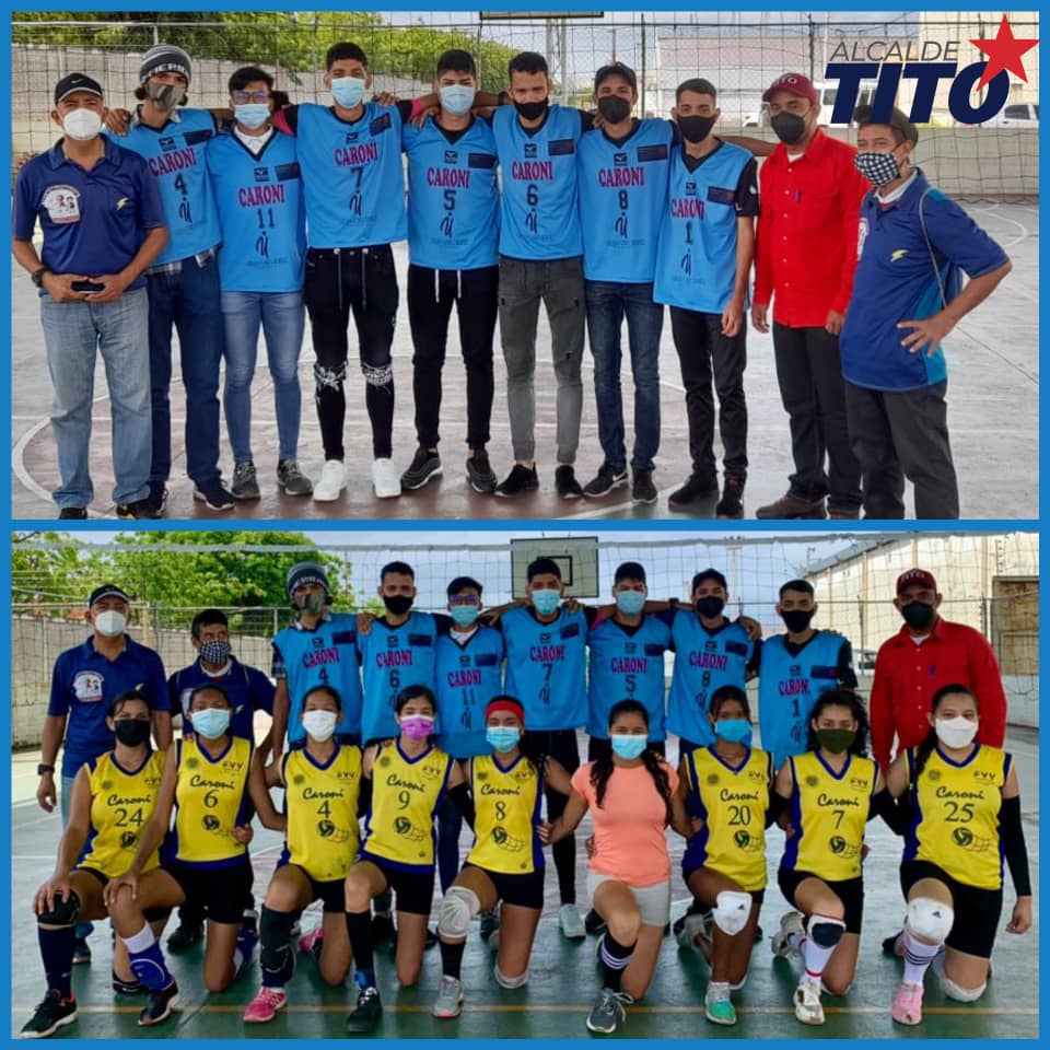 Desde la Alcaldia de Caroni, seguimos apoyando a nuestros atletas juveniles.
Nosotros Vamos con Tito, un Líder que promueve y fortalece la masificación Deportiva. 
Bolivar Renace
*#GestionTitoOviedo*
*#MasificaciónDeportiva*
*#BolívarParaElBuenVivir* 🌳