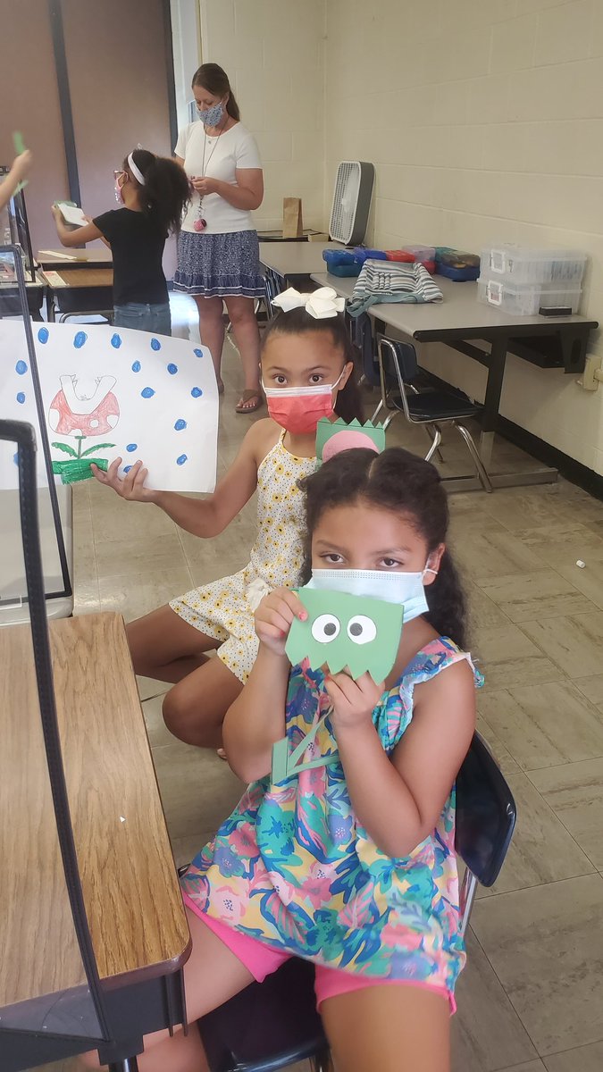 My students have been having a lot of fun at Summer Camp. This week they learned about and got a chance to feed Venus Fly Traps.