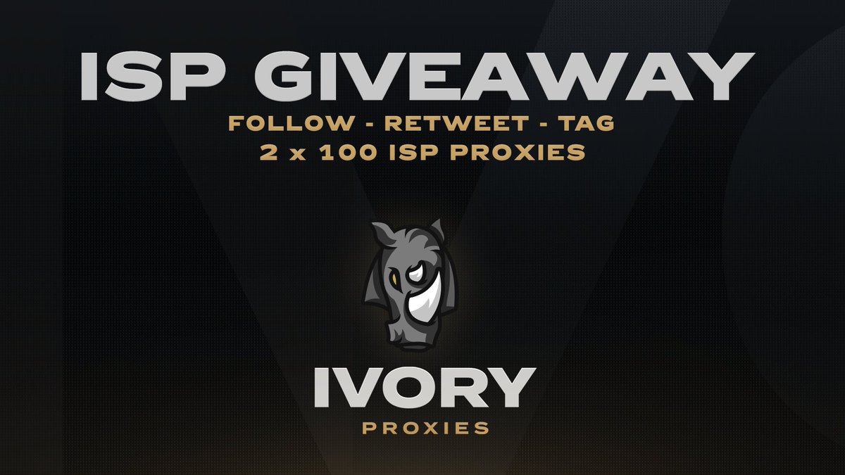 Ivory Proxies tweet media