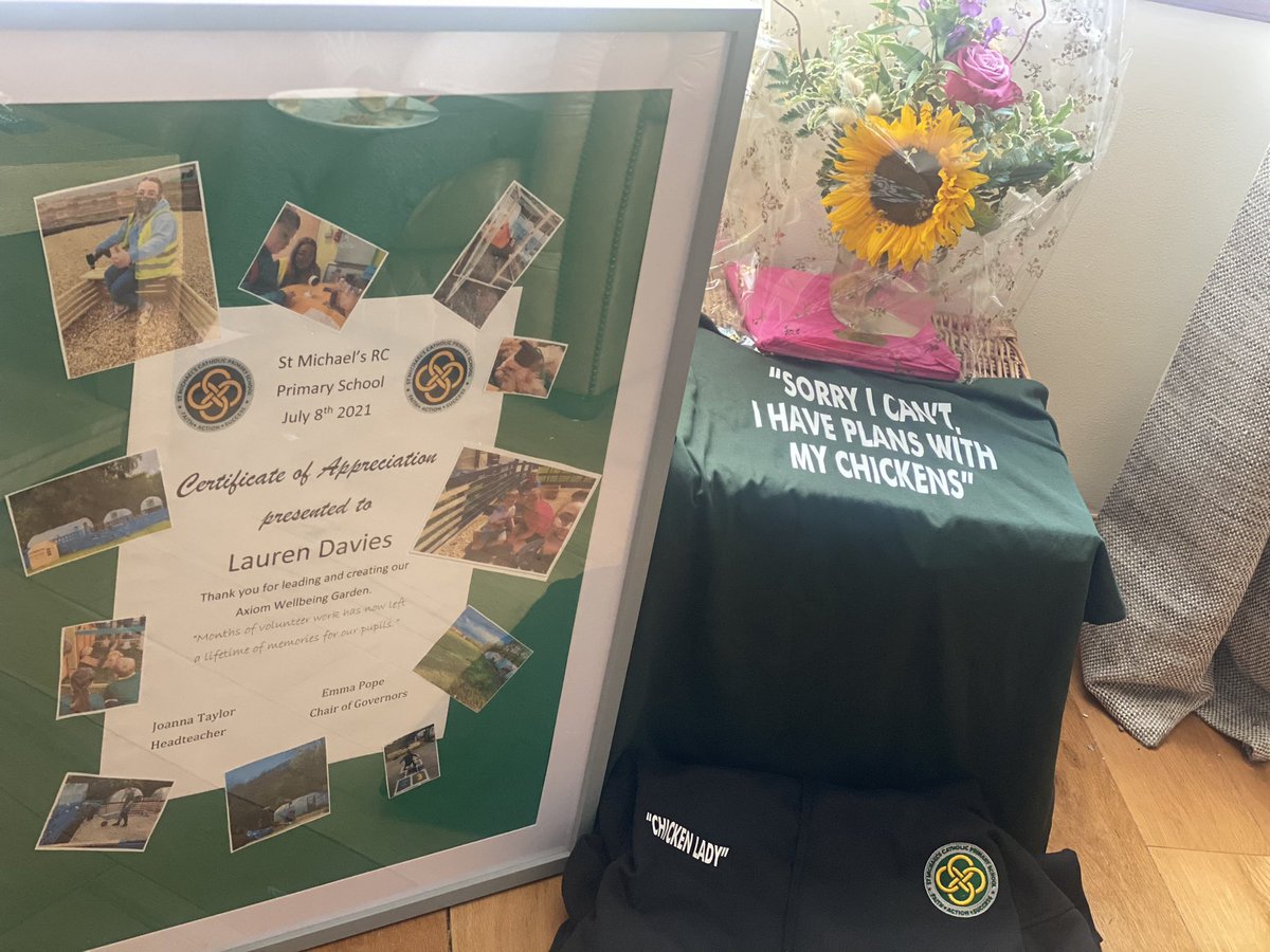 Miss Davies 🌸 (@miss_ldx) on Twitter photo Couldn’t be prouder of everything we’ve accomplished in the last 2 months! 🌻
A lovely (socially distanced & COVID safe) celebration to open The Axiom Garden and finish of the school year! 💚💛 <a href="/stmichaelswales/">St Michael's RC Primary</a>
@jehugroup <a href="/CNSRCT/">Cardinal Newman RCT</a> <a href="/Linc_Cymru/">Linc Cymru</a> Couldn’t be prouder of everything we’ve accomplished in the last 2 months! 🌻
A lovely (socially distanced & COVID safe) celebration to open The Axiom Garden and finish of the school year! 💚💛 <a href="/stmichaelswales/">St Michael's RC Primary</a>
@jehugroup <a href="/CNSRCT/">Cardinal Newman RCT</a> <a href="/Linc_Cymru/">Linc Cymru</a>