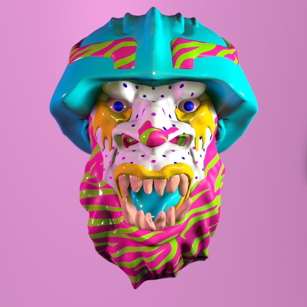 AyZe_eZyA's tweet photo. @BiestLab I was captivated by the expression, bright colors and the look of glossy painted fiberglass. Had to scoop this one! https://t.co/JYuuUoTveY https://t.co/Js7cdU649R