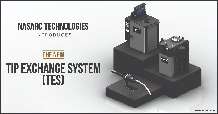 NasarcTech's tweet image. Introducing Nasarc&apos; NEW innovative automated contact tip change system. #TES  nasarc.com/tip-exchange-s…
