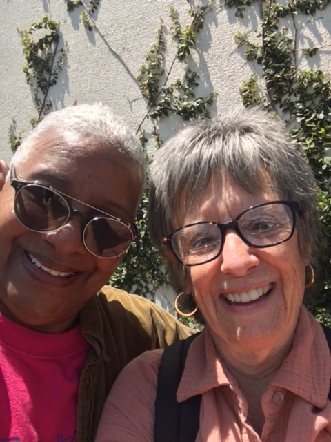 BywaterBooks's tweet photo. Take 1 Abbie Padgett, add in 1 @Pennscribe1, and you've uncovered a top secret recipe for JOY! Mixed with really good words. Lotsa good words. Dang! #lesficauthors #lgbtqpride #authorsofinstagram 💜
#PrideIsPowerful (#BlueMcCarronMysteries #MimiPattersonGiannaMaglioneMysteries) https://t.co/eRX5b1WqsU