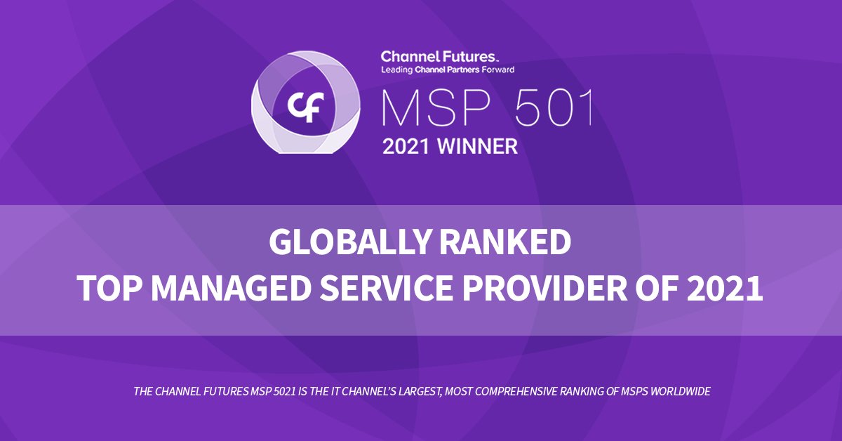 source1security's tweet image. We did it! We're proud to be named a #501er for the second consecutive year as one of the world’s premier MSPs in the 2021 @ChannelFutures MSP 501 rankings. 

This year’s list attracted a record number of applicants and was one of the most competitive in the survey’s history. 🏆