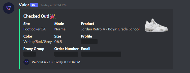 Levi_S3nP4i's tweet photo. @wrathsoftware and @ValorAIO literally best in the game. Thnx A Lot 🤝

@StepBroACO 

Proxies:
@ScarletProxies https://t.co/SsSfNt08gl