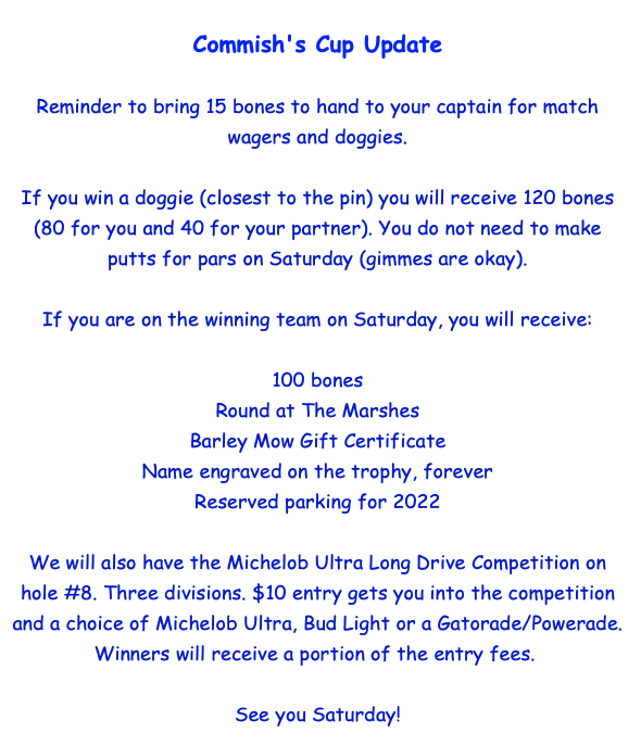 Commish's Cup tweet media