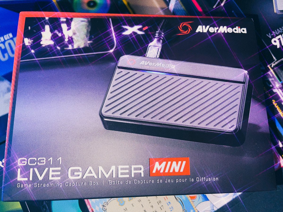 mangaka951's tweet image. 買いました 🤩 #CaptureBox #Avermedia