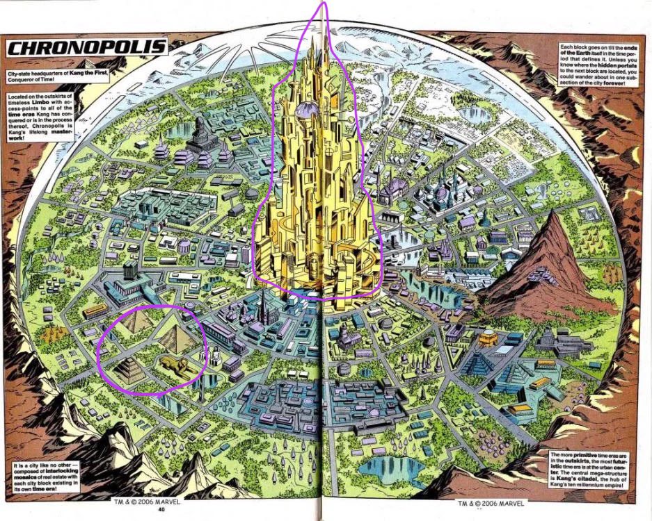 JEBTheMasterMC's tweet photo. Evidence for #KangTheConqueror in more detail:
2) The Sphinx pyramid is tied to Kang’s #RamaTut persona. It exists in #Chronopolis, Kang’s city out of time, which might be #TheVoid in #Loki.
#LokiWednesdays #Marvel #MarvelStudios #MCU #MCUPhase4 #TimeTravel https://t.co/jxVJVG2j4I