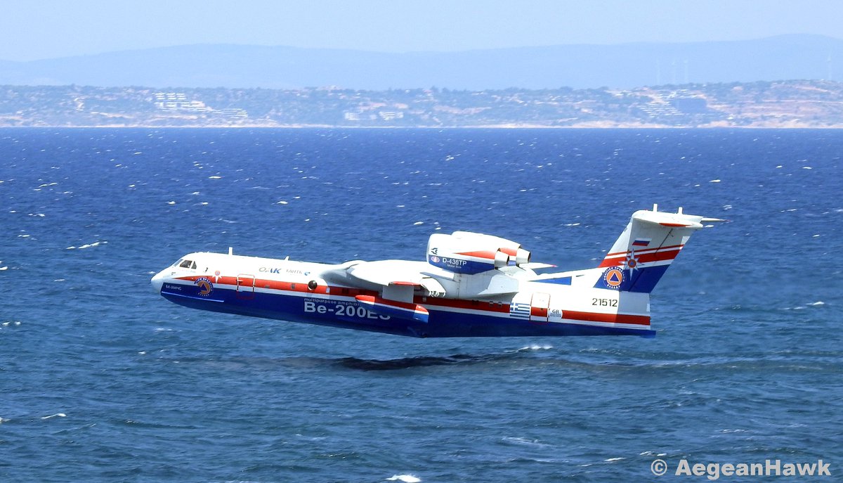 landings.gr on Twitter: &quot;Yesterday, 30th #June2021 afternoon #Beriev  #Be200ChS Altair RF-21512 arrived at #EleufsisAFB #112CW to support  #FirefightingGreece 2021 operations. Today made its 1st (area  familiarization) flight. @GSCP_GR @pyrosvestiki ...