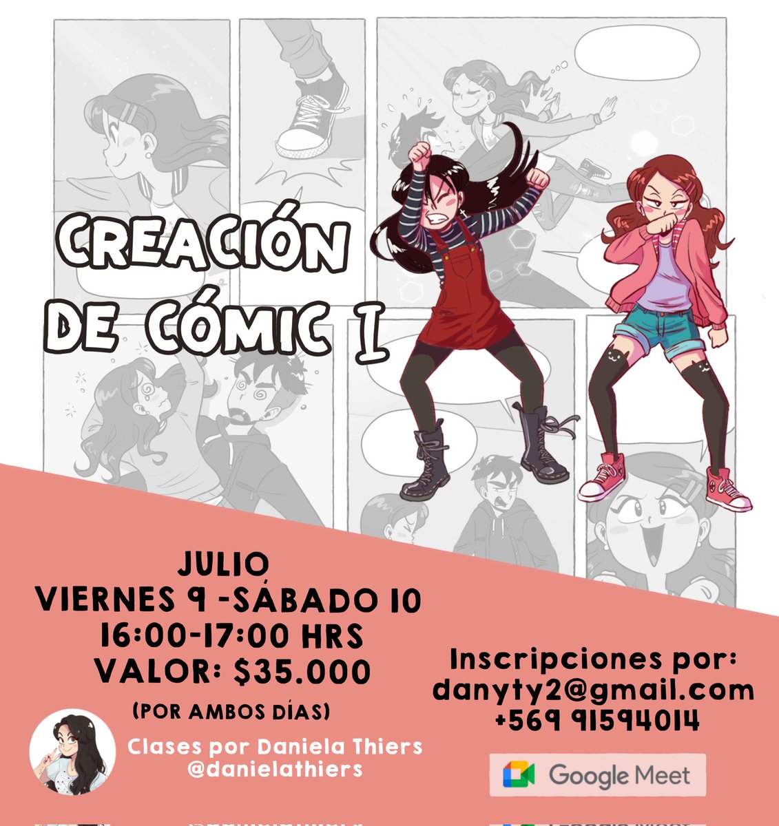 Mañana taller de Creación de Cómic 💖