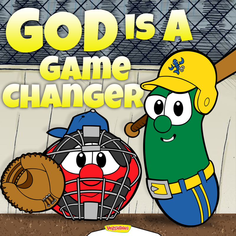 VeggieTales's tweet photo. Remember: You're not alone. You're in the game with God. And God always wins. https://t.co/4r9ZNW0bwK