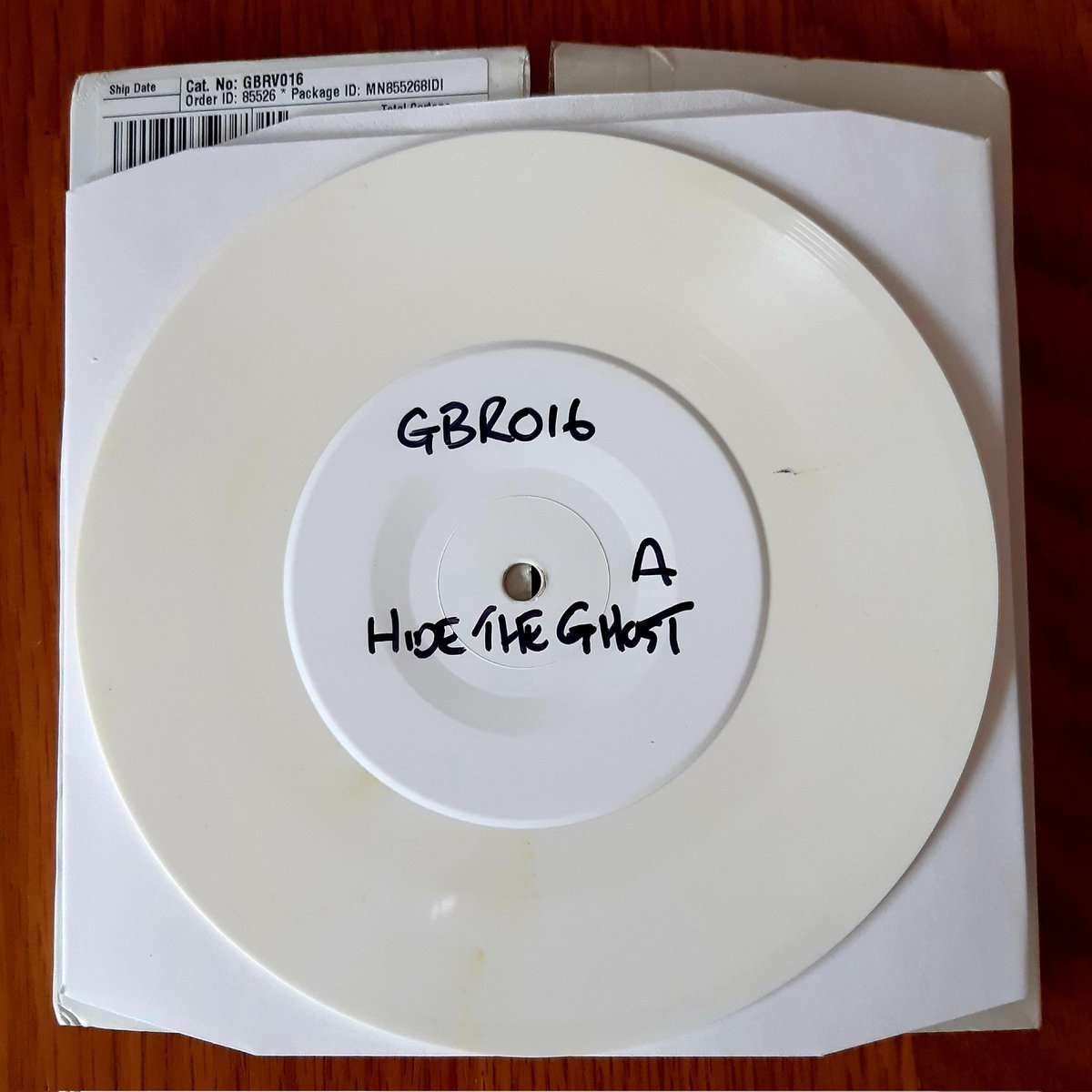 Gnostic Gorilla - Hide The Ghost 7" white label test pressing ...

#gnosticgorilla #hidetheghost #whitelabel #testpressing #geishab0yrecords