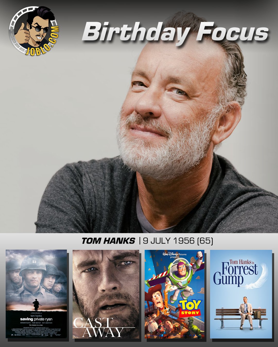 Wishing a very happy 65th birthday to Tom Hanks!

What\s your favorite film of his? 