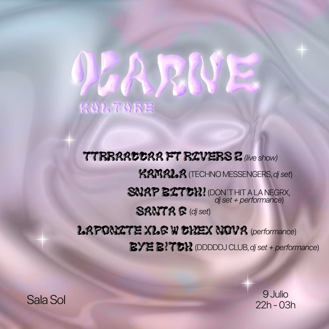 Mañana a las 22:00 estaremos un viernes más con #LaNochedeElSol, nuestra apuesta por el clubbing diverso y seguro.

Será con un colectivo al que estábamos deseando volver a dar la bienvenida: #KarneKulture

V · 09/07 · 22:00h – 3:00h. dice.fm/event/6mnr3-ka…