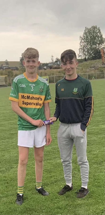 MurphScore's tweet photo. The so called “taller McDonnel” Ben with an excellent performance earning ScoreMurph motm leaving Saint Mary’s with the whole Monaghan Harps forward line zipped up tight in his back pocket💚💛🧱@JosephMcdonnel4 @monaghangaa @BlayneyFaughs https://t.co/NSeFIy2B3f
