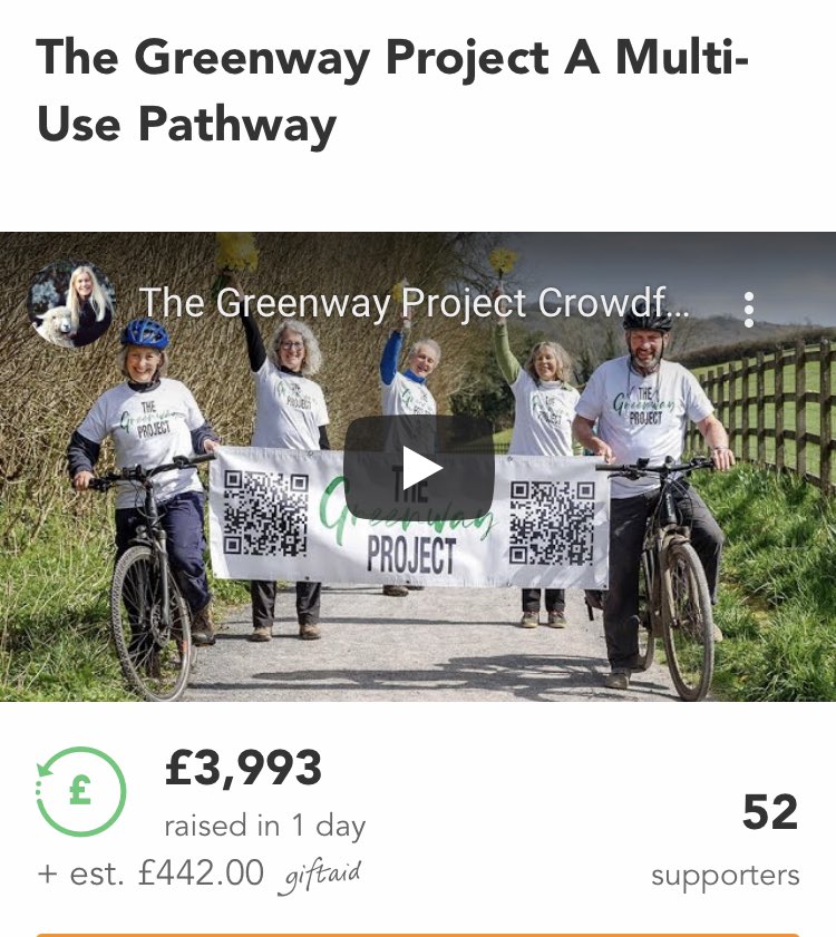 Thank you so much to everyone for your support and generosity over the last 24 hours - you’ve been wonderful. Bless you all.