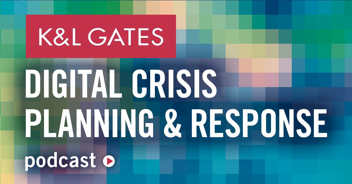 Partners <a href="/desireemoore_/">Desiree Moore</a> and <a href="/AndyMcCanse/">Andy Wright 🇺🇸</a> provide a series of quick tips about managing bet-the-company crises, from #congressional #investigations to #data #security incidents to C-Suite events. Listen now -> ow.ly/IuRK50FrEXS

#digitalcrisisPR #crisismanagement #podcast