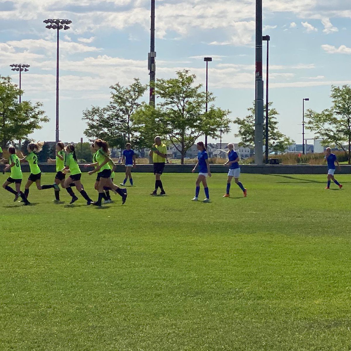 CantonForce's tweet photo. The 2008 girls team won their first game!! Way to go girls. The girls won 1-0. Ava Dickey crossed to Ava Pultz with 5 minutes left in the game!

The girls play their second of three games tomorrow 8:30am mountain time! https://t.co/dddl4cPDe6