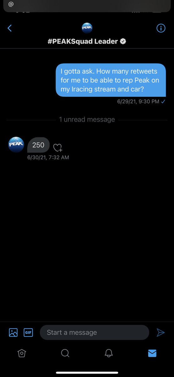 TennesseeTLG's tweet photo. I know I’m late but if this gets 250 retweets @peakauto will sponsor me on Iracing! Help a guy out!!! https://t.co/wGbB7njWNj