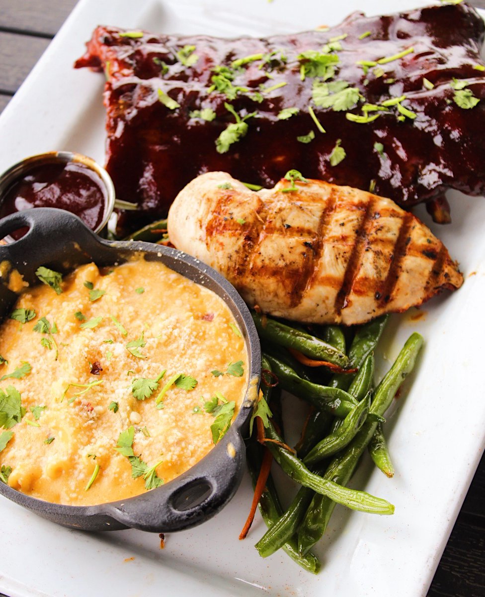 Champps's tweet image. Not here for a long time, but a TASTY time!😋 Check out our Chicken and Ribs Combo before it's gone! Available for dine-in, takeout and delivery for a limited time.
(📸: @cuisineandcocktails)