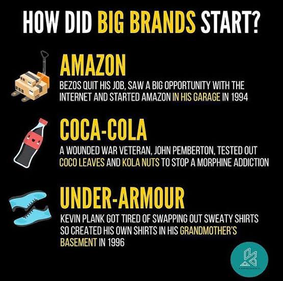 Do you know the #startup about big #brands
#BusinessStrategy
#ล็อกดาวน์ #ZumaArrest #فتو_العقيل_تفضح_امل_الشهراني #malema #اليوم_العالمي_للاعترفات #HBD_TO_ARMY #coronamaatregelen #ENGvPAK #ให้รักพิพากษาep1 #محمد_الطيار_مفقود_منذ_30_سنه