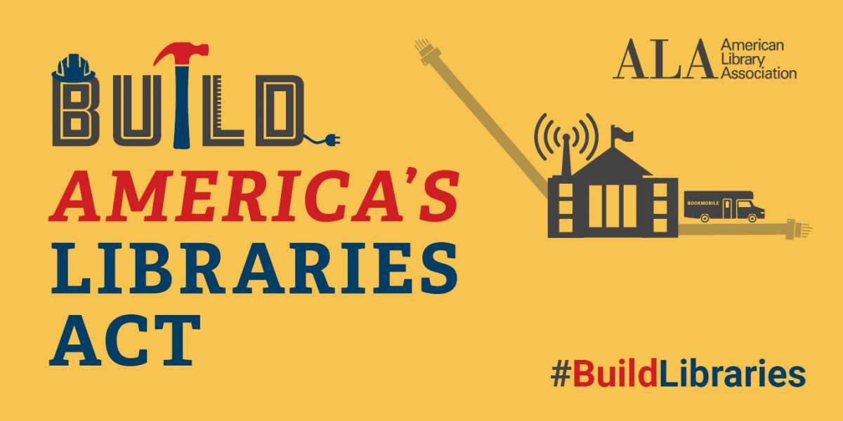 Every community deserves a fully-funded, modern library. The Build America’s Libraries Act would help us get there, with $5 bil for library construction and modernization in underserved communities! Urge your Senators to #BuildLibraries: bit.ly/BuildLibraries