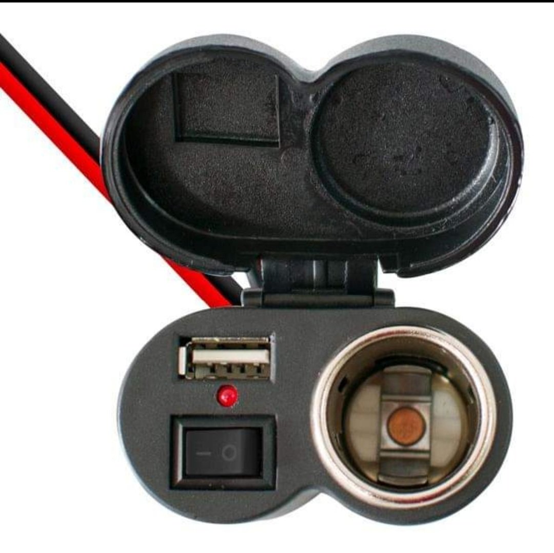 InteGadgets's tweet image. Punto de carga tipo encendedor y USB ideal para motocicleta.
Mayoreo y menudeo