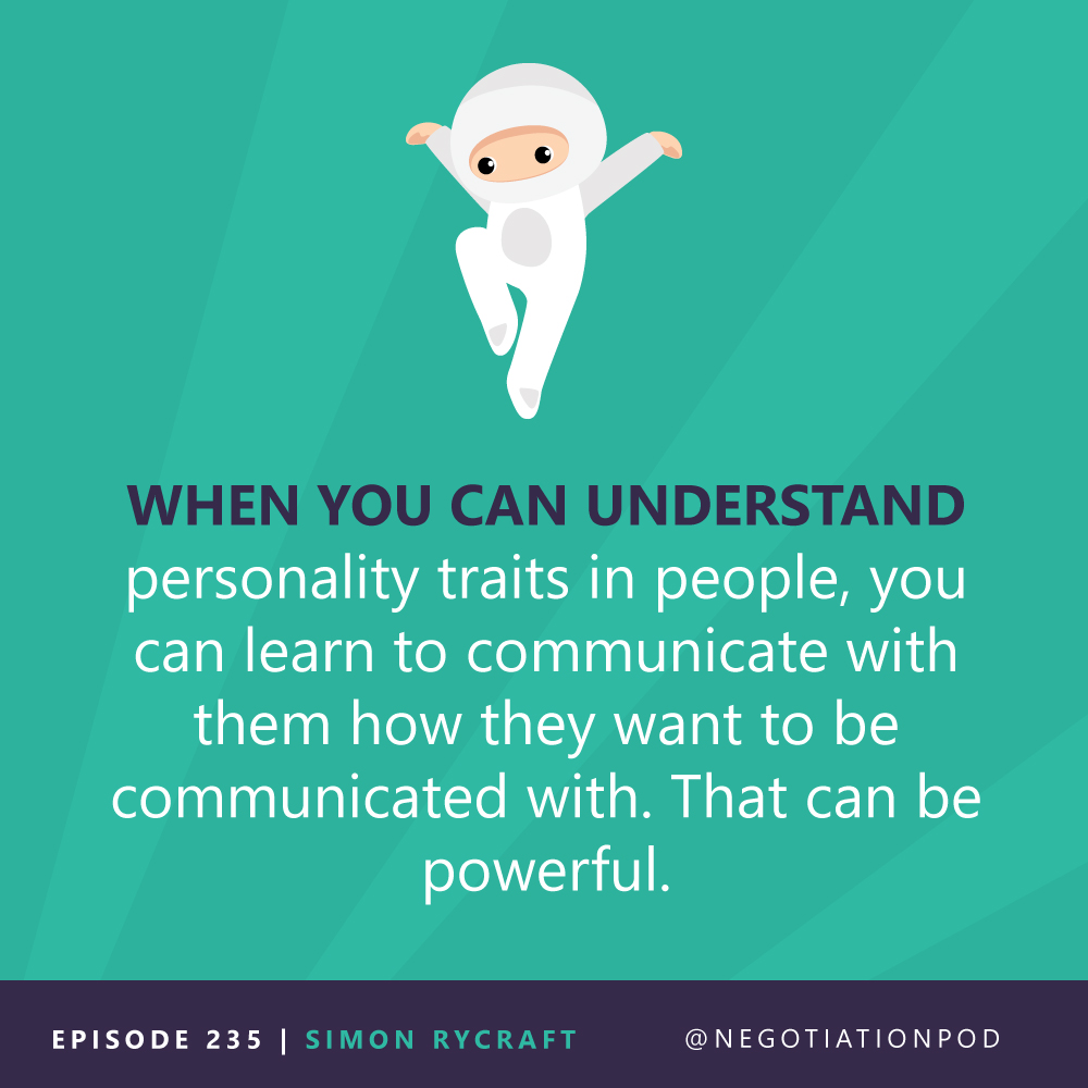 NegotiationPod's tweet photo. Why is it important to understand someone’s personality when you’re in a negotiation? 

Listen to this episode of @NegotiationPod to hear Simon Rycraft’s thoughts!
👉 https://t.co/aawRHiMUkq

#Negotiation #Sales https://t.co/L7ILQDIoyf