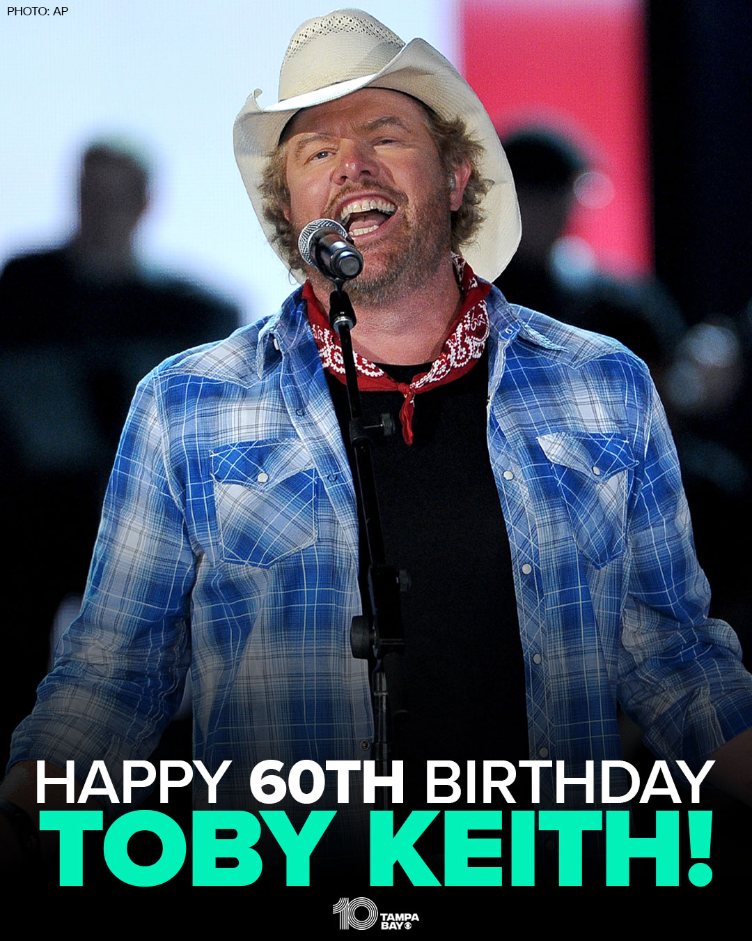 Raise a red solo cup to wish Toby Keith a very happy 60th birthday!! 