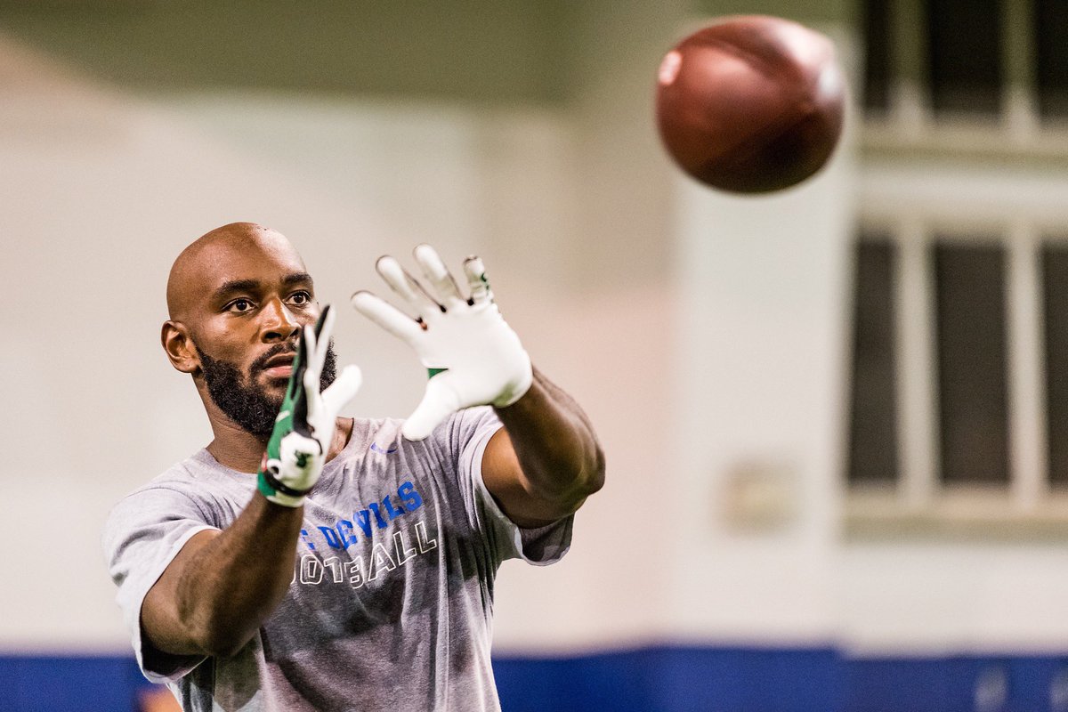 DukeFOOTBALL's tweet image. A couple #DukeGang legends back home putting in work 👀

#GoDuke 🔵😈🏈