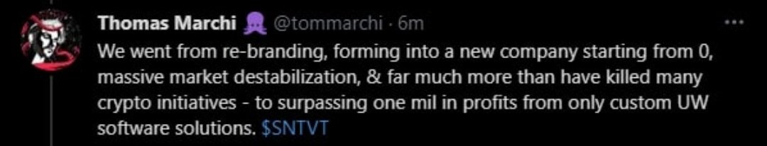 GrootChristiaan's tweet photo. @BASED_ORACLE @tommarchi Next time take some extra time to read his tweets😉. 

Also sounds more like you lost confidence in Tom then the community did. Long term holder here so next time speak for yourself.
Crypto side of this company was never been priority nr.1. https://t.co/8HrXveJEdv
