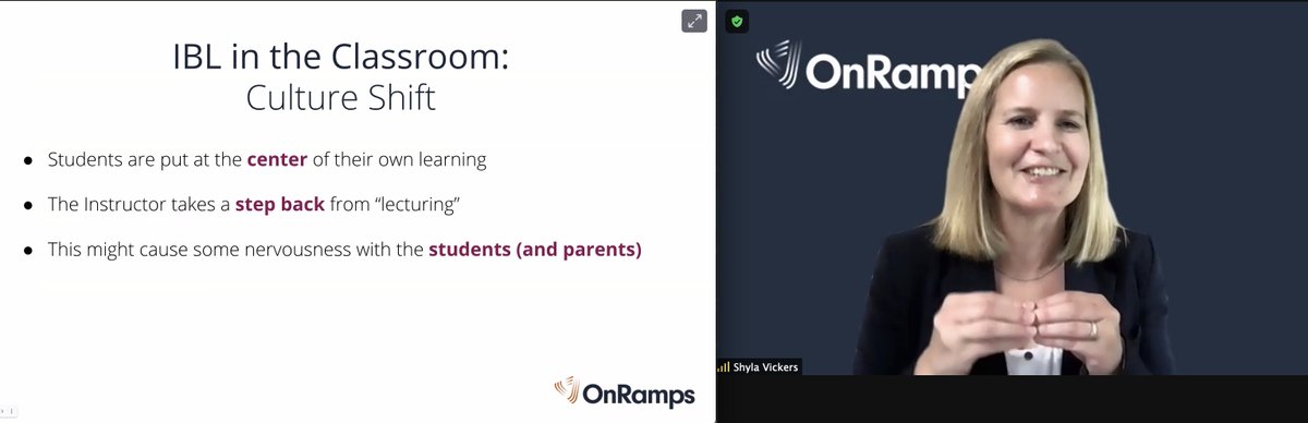 TexasOnRamps's tweet photo. To provide #ORSummit attendees an Inquiry-Based Learning framework, OnRamps' Shyla Vickers, Susan Hemphill, & Jonathan Broussard used breakout sessions and Nonograms. Attendees then discussed how to bring those IBL frameworks & techniques into any classroom— virtual or in-person. https://t.co/V1jG85LFmg